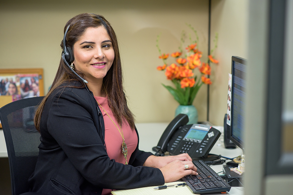 Image of a Receptionist