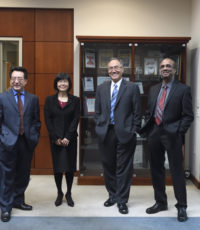 Promotions of Dr. John Lin, Dr. Abdul Mutlib, Dr. Dongmei Wang