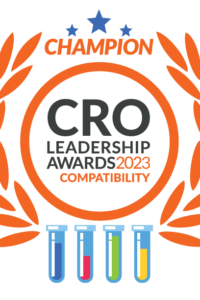 Frontage 2023 CRO Leadership Award Champion Compatability