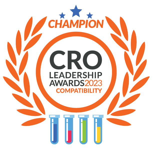 Frontage 2023 CRO Leadership Award Champion Compatability